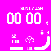 华米跃我Amazfit Bip手表表盘