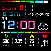 华米跃我Amazfit Bip手表表盘