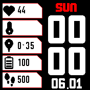 华米跃我Amazfit Bip手表表盘