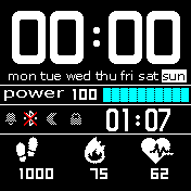 华米跃我Amazfit Bip手表表盘