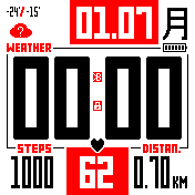华米跃我Amazfit Bip手表表盘