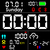 华米跃我Amazfit Bip手表表盘