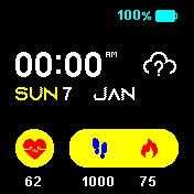 华米跃我Amazfit Bip手表表盘
