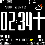 华米跃我Amazfit Bip手表表盘