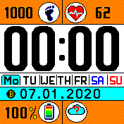 华米跃我Amazfit Bip手表表盘