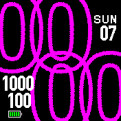 华米跃我Amazfit Bip手表表盘