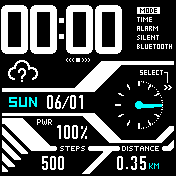 华米跃我Amazfit Bip手表表盘