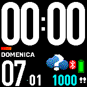 华米跃我Amazfit Bip手表表盘