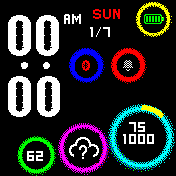 华米跃我Amazfit Bip手表表盘