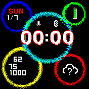 华米跃我Amazfit Bip手表表盘