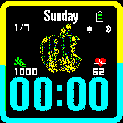 华米跃我Amazfit Bip手表表盘