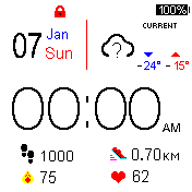华米跃我Amazfit Bip手表表盘