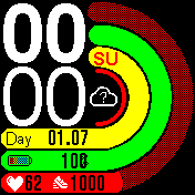 华米跃我Amazfit Bip手表表盘