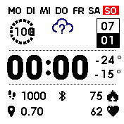 华米跃我Amazfit Bip手表表盘