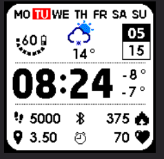 华米跃我Amazfit Bip手表表盘