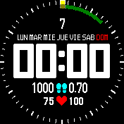 华米跃我Amazfit Bip手表表盘