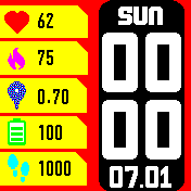 华米跃我Amazfit Bip手表表盘