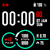华米跃我Amazfit Bip手表表盘