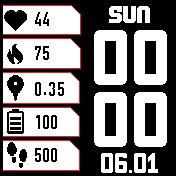 华米跃我Amazfit Bip手表表盘