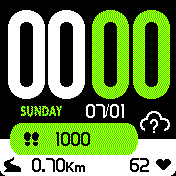 华米跃我Amazfit Bip手表表盘