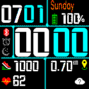 华米跃我Amazfit Bip手表表盘