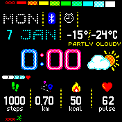 华米跃我Amazfit Bip手表表盘