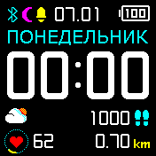 华米跃我Amazfit Bip手表表盘