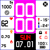 华米跃我Amazfit Bip手表表盘
