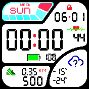 华米跃我Amazfit Bip手表表盘