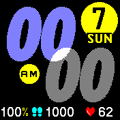 华米跃我Amazfit Bip手表表盘
