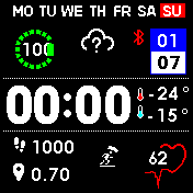 华米跃我Amazfit Bip手表表盘