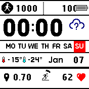 华米跃我Amazfit Bip手表表盘