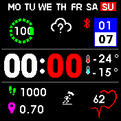 华米跃我Amazfit Bip手表表盘
