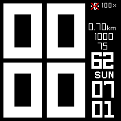华米跃我Amazfit Bip手表表盘
