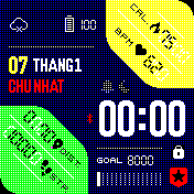 华米跃我Amazfit Bip手表表盘