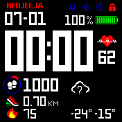 华米跃我Amazfit Bip手表表盘
