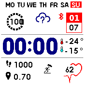 华米跃我Amazfit Bip手表表盘
