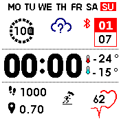 华米跃我Amazfit Bip手表表盘