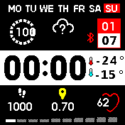 华米跃我Amazfit Bip手表表盘