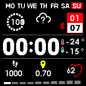 华米跃我Amazfit Bip手表表盘