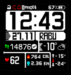 华米跃我Amazfit Bip手表表盘