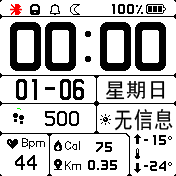 华米跃我Amazfit Bip手表表盘