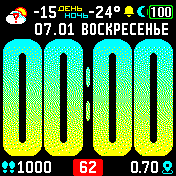 华米跃我Amazfit Bip手表表盘