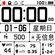 华米跃我Amazfit Bip手表表盘