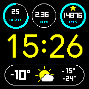 华米跃我Amazfit Bip手表表盘