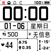 华米跃我Amazfit Bip手表表盘
