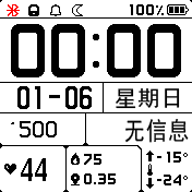 华米跃我Amazfit Bip手表表盘