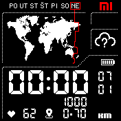 华米跃我Amazfit Bip手表表盘