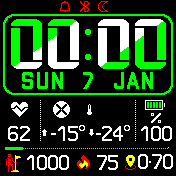 华米跃我Amazfit Bip手表表盘