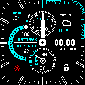 华米跃我Amazfit Bip手表表盘